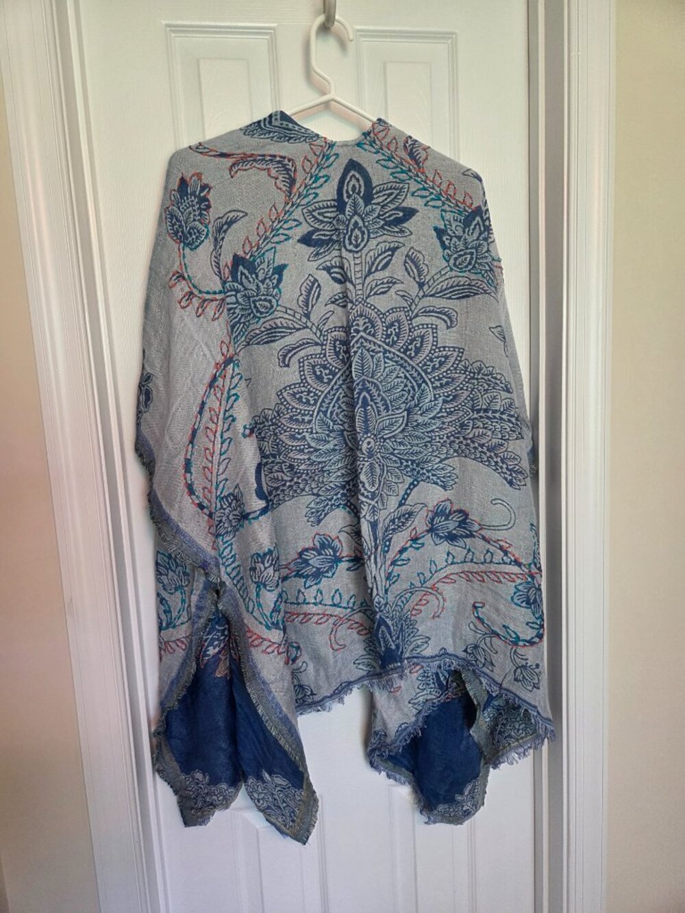 Chico's Reversible Ruana, One Size - Picture 3 of 3
